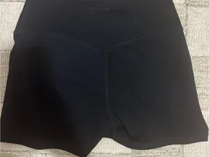 Garage Black High-Waist Athletic Shorts thumbnail 2