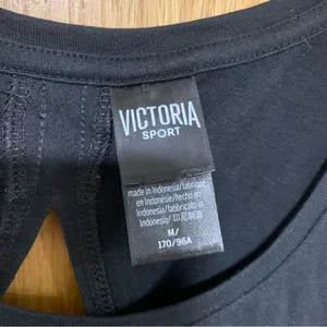 Victoria's Secret Sport Black Sleeveless Tank - Size Medium thumbnail 3