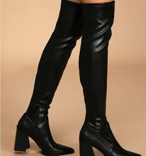 NWOT Steve Madden Tanzee Over the Knee Boots thumbnail 1