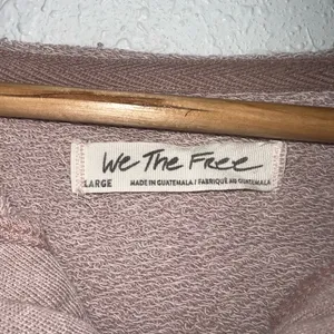 We‎ The Free Oversized Mauve Hooded Jacket thumbnail 3
