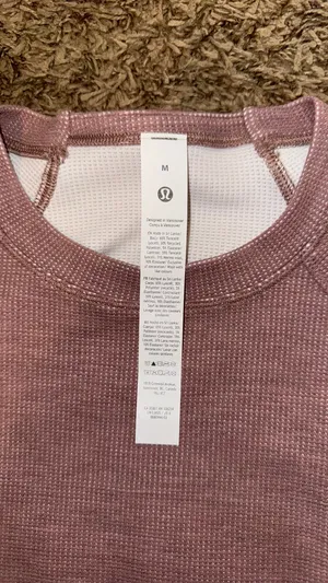 Waffle knit crewneck base layer Lululemon  thumbnail 4