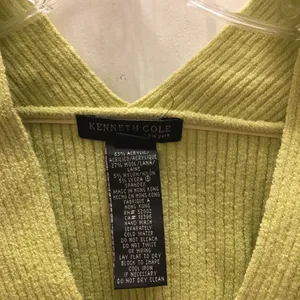 FINAL MARKDOWN Ladies Kenneth Cole ribbed knit top large thumbnail 3