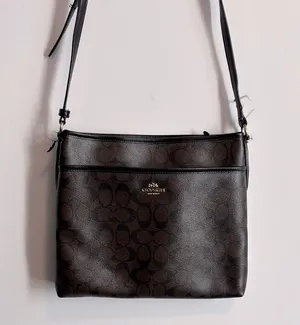 Coach F34938 Signature File Crossbody Leather Bag thumbnail 1