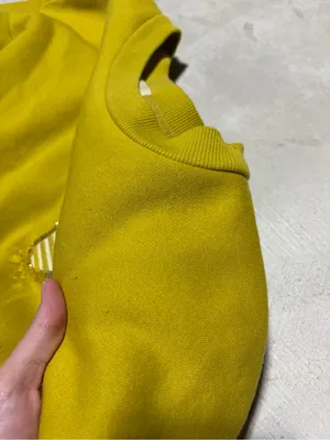 Judith March yellow green sweatshirt star XL thumbnail 9