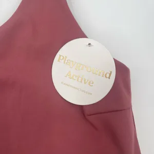 PLAYGROUND ACTIVE Tank Sports Bra Size Small One Shoulder Cali Cropped NWT Gym thumbnail 6