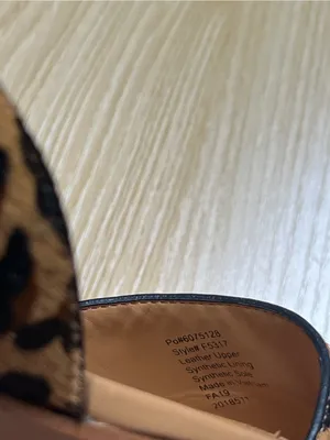 J.Crew Zoe Leopard Calf Hair d’Orsay Flats Size 6 thumbnail 12
