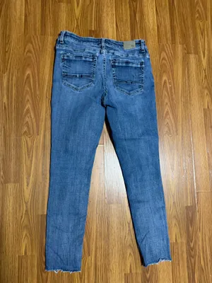 BKE Payton Skinny Stretch Mid rise Universal Fit Whiskered Rough Hem Ankle Jeans 31. thumbnail 3