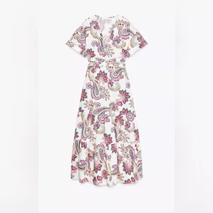 Zara cut out‎ poplin dress thumbnail 5