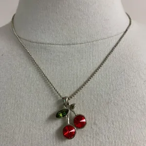 Y2K Cherry Necklace Red thumbnail 1