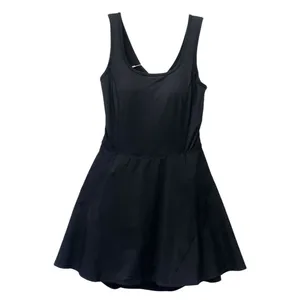 NWT Halara SoftlyZero Easy Peazy Active Dress Black Built-In Shorts Size XS NEW thumbnail 2