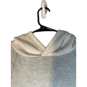Aerie Gray Long Sleeve Hooded Kangaroo Pouch Pocket Sweatshirt Women Sz XXS thumbnail 5