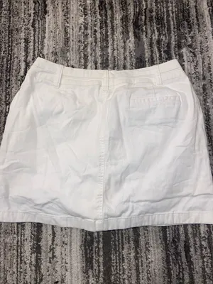Aldo Trevi white cotton skort size 8 thumbnail 2