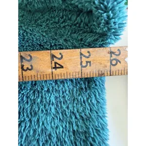 LL Bean Fleece Jacket Womens 1X‎ Teal Excellent High Pile Sherpa Full Zip thumbnail 11