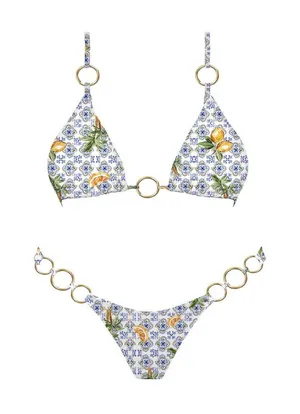 Sunday Brunch Bikini Set Blue thumbnail 1