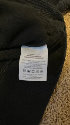 Nike Sweatshirt Hoodie Black thumbnail 4