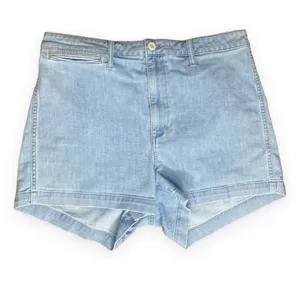 Madewell High Rise Rosewell Wash Emmett Jean Shorts Size 32 thumbnail 2