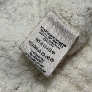 Free People Lofty Off White Alpaca Blend Cozy V-Neck Pullover Sweater M thumbnail 8
