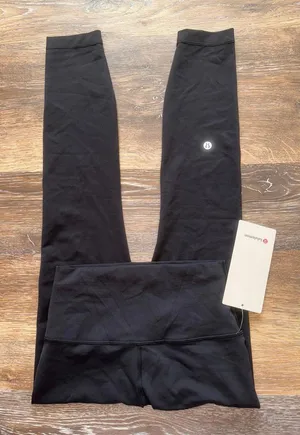 Lululemon Wunder Train High Rise 25” Black Size 4 NWT thumbnail 1