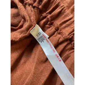 Intimately Free People Rust Terracotta Cotton Slub Harem Pants Small SP thumbnail 7