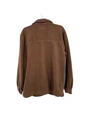 Blanknyc Brown Sherpa Shacket Jacket Size XL Utilitarian Cabincore Minimalist thumbnail 5