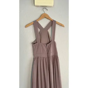 Lulus Air of Romance Taupe Maxi Dress Small Wedding Bridesmaid Formal Neutral thumbnail 4