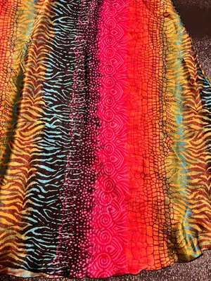 Womens medium Body Central Tube Top Dress/Maxi Skirt-black/multi thumbnail 6