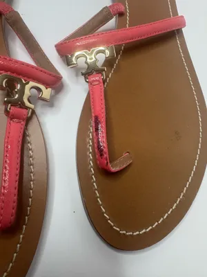 Tory Burch Pink Thong Sandals Size 9.5  thumbnail 2
