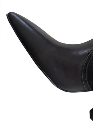 EUC Dolce Vita Leather Noraya Western Heeled Boots Black Size 7.5 thumbnail 6