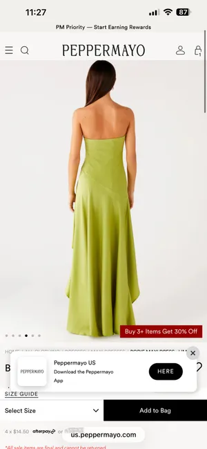 Peppermayo maxi dress  thumbnail 3