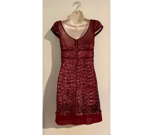 Like new sequins Betsy Johnson evening dress. Sz 2 thumbnail 4