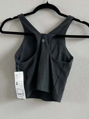 Athleta Purpose Crop Sports Bra A-C Size XS New thumbnail 1