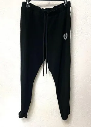 PINK Victoria's Secret Black Track Pants thumbnail 1