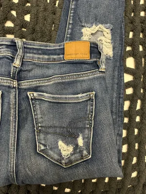 American Eagle Skinny Jegging Jeans thumbnail 3