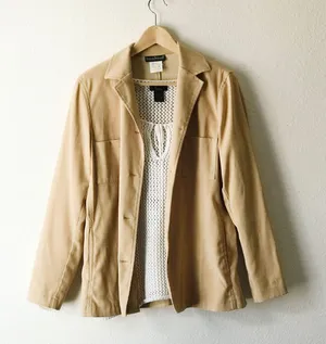 Harvé Benard Tan Shacket thumbnail 1