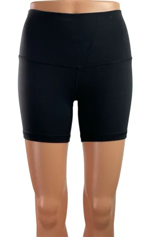 Aritzia TnAction Womens Black Low Rise Workout Running Athletic Biker Shorts XS thumbnail 1