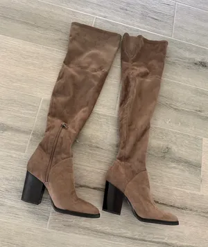 Marc Fisher Over-The-Knee Boots Suede thumbnail 1