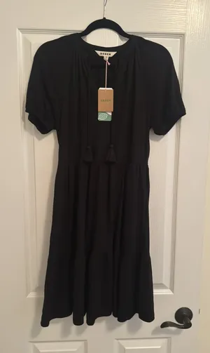 Boden Deess - Black with Tassels thumbnail 1