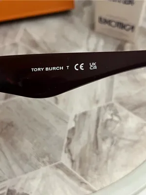 Tory Burch TY7195U Oversized Deep Purple Square Sunglasses 55-18-140 thumbnail 8