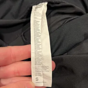 Fabletics small shorts‎ with ruffle front thumbnail 4