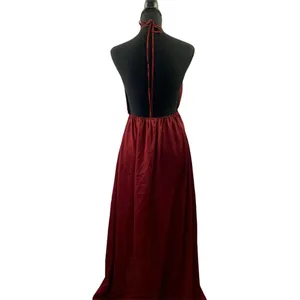 Shein Women's Halter Super Long Dress thumbnail 3