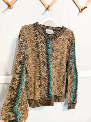 Lars Mikael Vintage Sweater Multiple Size M thumbnail 3