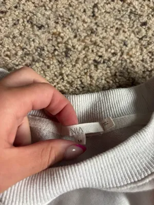 cropped crewneck White Size M thumbnail 2