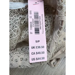 Victoria's Secret Dream Angels Lace‎ Bralette Beige Racerback S/P 11098426 NWT thumbnail 4