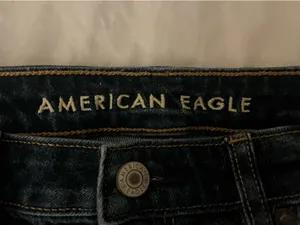 American Eagle High-Rise Distressed Shorts thumbnail 4