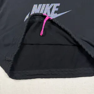 Nike Sportswear Essential Cropped Fleece Crewneck Sweatshirt Black Women’s Large thumbnail 4