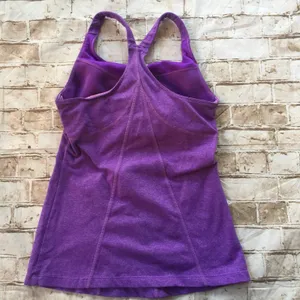 Athleta Purple Heather Sodha Tank Top Yoga‎ Workout XXS thumbnail 2