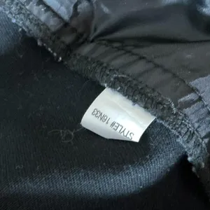 VTG Stonebridge Patchwork Embroidered Leaf Button Front Vest Black‎ Blue 16N33 Size L thumbnail 3