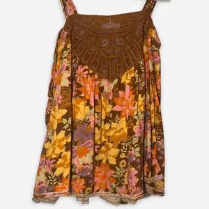 Free People Bali Moroccan Flower Tunic Top XS | Cottagecore Boho thumbnail 3
