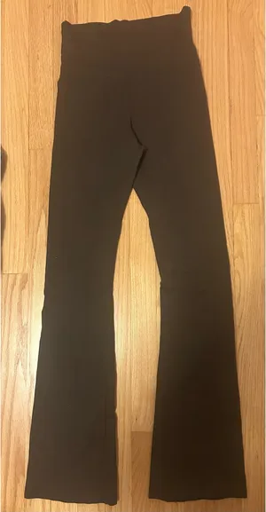 Brown Brandy Melville Flare Pants thumbnail 2