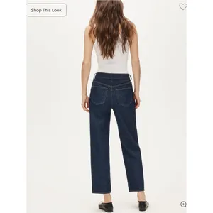 J. Crew 96 Slim Wide Dark Indigo Jeans thumbnail 2